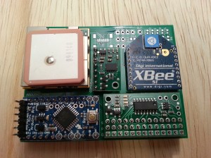 AVC 2013 Arduino Custom PCB with components