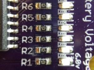 PCB Stencil - After soldering