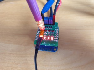 MOSFET Shield for Wemos D1 mini Power Testing Temperature